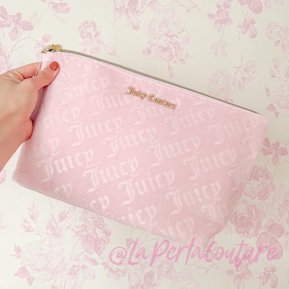 Juicy couture makeup bag